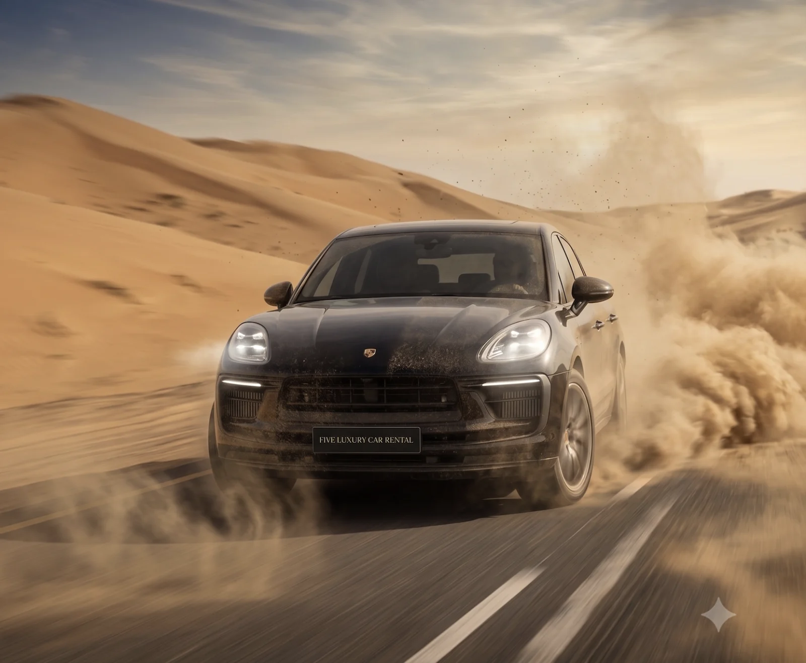 Five Luxury Car Rental — Driving in Dubai